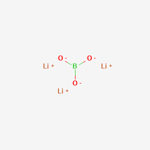 molecular formula BLi3O3 B084308 Lithium borate CAS No. 12676-27-6