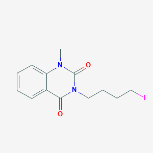 3-(4-Iodobutyl)-1,2,3,4-tetrahydro-1-methyl-2,4-dioxoquinazoline