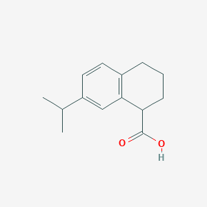 7-Isopropyl-1,2,3,4-tetrahydronaphthalene-1-carboxylic acid