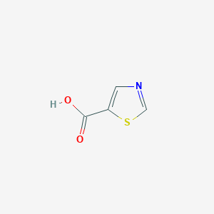 molecular formula C4H3NO2S B084310 Thiazole-5-carboxylic acid CAS No. 14527-41-4