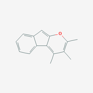 molecular formula C15H14O B084311 4,5,6-Trimethyl-2,3-benzoxalene CAS No. 10435-68-4