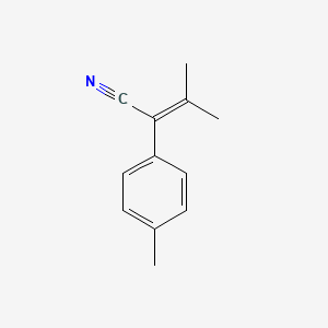 2-(4-Methylphenyl)-3-methyl-2-butenenitrile