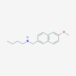 Butyl-(6-methoxy-naphthalen-2-ylmethyl)-amine