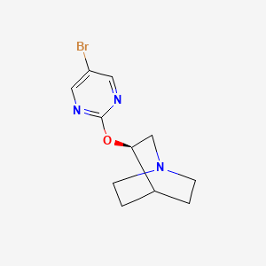 (3R)-3-[(5-bromopyrimidin-2-yl)oxy]quinuclidine