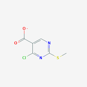 4-Chloro-2-methylthio-5-pyrimidinecarboxylate