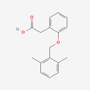 2-(2-(2,6-Dimethylbenzyloxy)phenyl)acetic acid