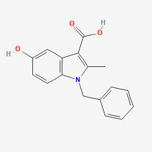 1-benzyl-5-hydroxy-2-methyl-1H-indole-3-carboxylic acid