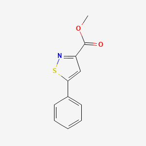 Methyl 5-phenylisothiazole-3-carboxylate