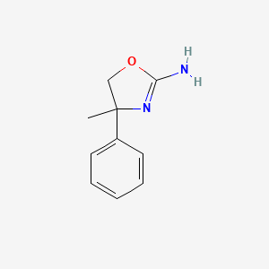 4-Methyl-4-phenyl-4,5-dihydro-oxazol-2-ylamine