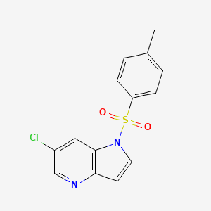 6-chloro-1-tosyl-1H-pyrrolo[3,2-b]pyridine