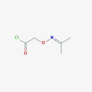 {[(1-Methylethylidene)amino]oxy}acetyl chloride