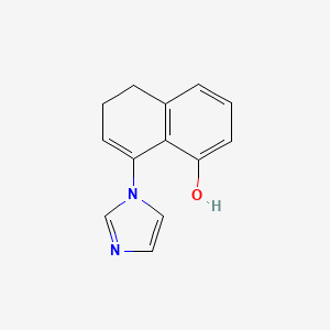 3,4-Dihydro-1-(imidazol-1-yl)-8-hydroxynaphthalene