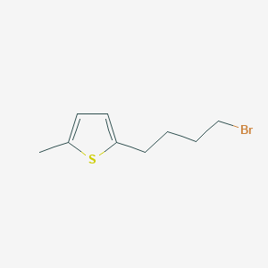 molecular formula C9H13BrS B8431505 2-(4-Bromobutyl)-5-methylthiophene 