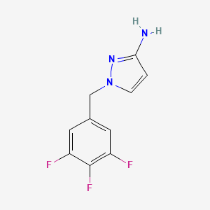 1-(3,4,5-Trifluoro-benzyl)-1H-pyrazol-3-ylamine