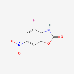 4-fluoro-6-nitro-1,3-benzoxazol-2(3H)-one