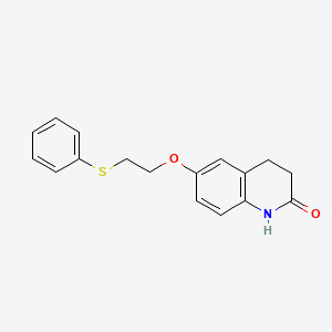 6-(2-Phenylmercapto-ethoxy)-3,4-dihydro-carbostyril