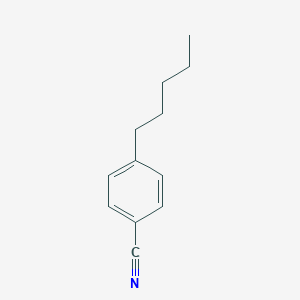 molecular formula C12H15N B084317 4-戊基苯甲腈 CAS No. 10270-29-8