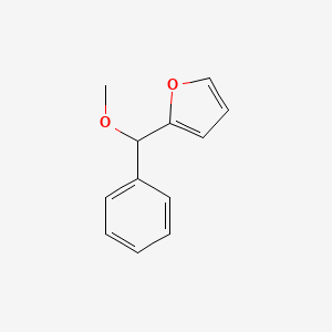 2-(Methoxy, phenylmethyl)furan