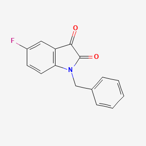 1-Benzyl-5-fluoroindoline-2,3-dione