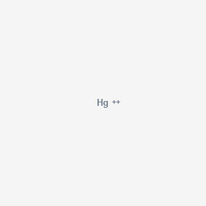 molecular formula Hg+2 B084320 Mercuric cation CAS No. 14302-87-5