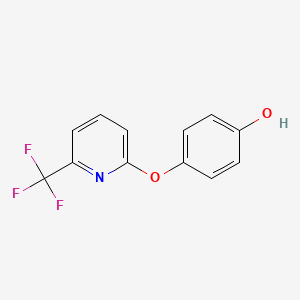 4-((6-Trifluoromethyl-2-pyridyl)oxy)phenol