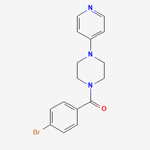 1-(4-Pyridyl)-4-(4-bromobenzoyl)piperazine