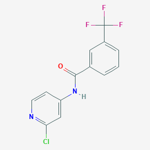 N-(2-chloropyridin-4-yl)-3-(trifluoromethyl)benzamide