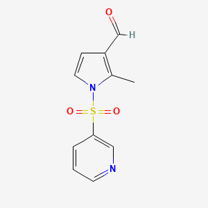 2-Methyl-1-(pyridin-3-ylsulfonyl)-1H-pyrrole-3-carbaldehyde