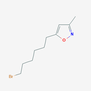 5-(6-Bromohexyl)-3-methylisoxazole