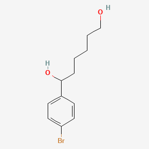 1-(4-Bromo-phenyl)-hexane-1,6-diol