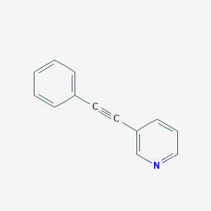 molecular formula C13H9N B084325 3-Phenylethynyl-pyridine CAS No. 13238-38-5