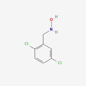 molecular formula C7H7Cl2NO B8432803 N-(2,5-dichlorophenylmethyl)hydroxylamine 