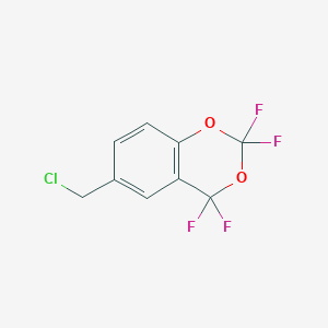 4H-1,3-Benzodioxin, 6-(chloromethyl)-2,2,4,4-tetrafluoro-