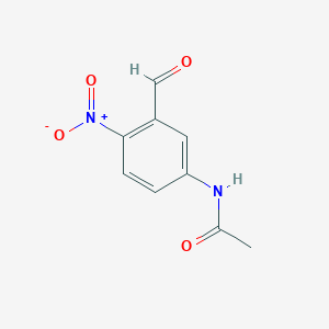 N-(3-formyl-4-nitrophenyl)acetamide