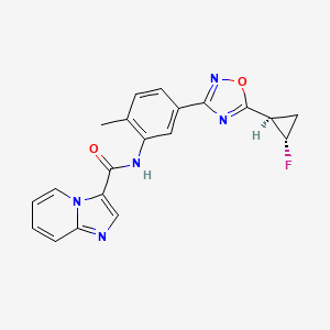 molecular formula C20H16FN5O2 B8432871 Labuxtinib 