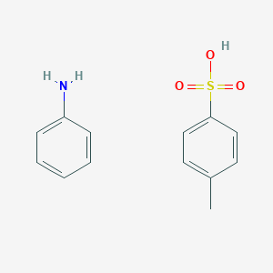 molecular formula C13H15NO3S B084329 Anilinium p-tolylsulphonate CAS No. 14034-57-2