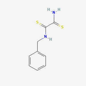 molecular formula C9H10N2S2 B8433449 N-benzyldithiooxamide 