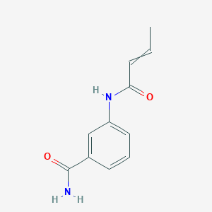 3-Butenoylaminobenzamide