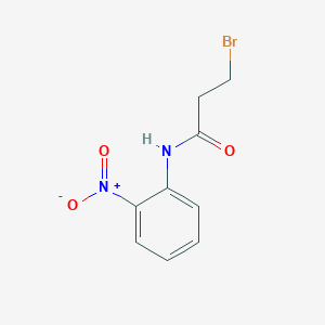 3-bromo-N-(2-nitrophenyl)propionamide