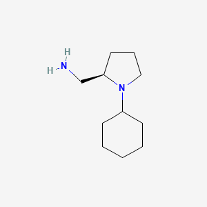 [(2R)-1-Cyclohexylpyrrolidinyl]methylamine