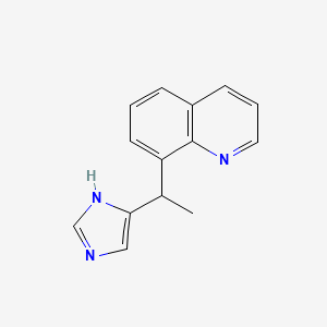 8-[1-(1H-imidazol-4-yl)-ethyl]-quinoline