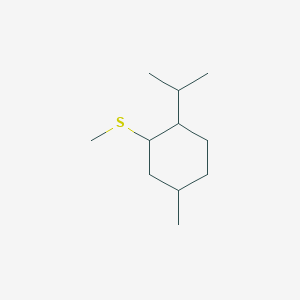 molecular formula C11H22S B8433701 p-Menth-3-yl methyl sulphide 