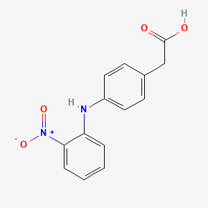 [4-(2-Nitro-phenylamino)-phenyl]-acetic acid