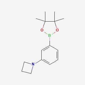 1-(3-(4,4,5,5-Tetramethyl-1,3,2-dioxaborolan-2-yl)phenyl)azetidine