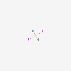 molecular formula GeH2I2 B084338 Diiodogermane CAS No. 13573-08-5