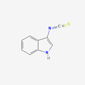 molecular formula C9H6N2S B8433876 Indol-3-yl isothiocyanate 