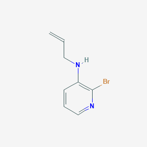molecular formula C8H9BrN2 B8433998 N-allyl-2-bromopyridin-3-amine 