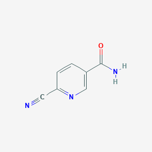 molecular formula C7H5N3O B084341 6-Cyanonicotinamide CAS No. 14178-45-1