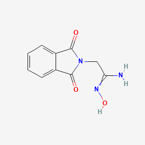 2-(1,3-dioxo-1,3-dihydro-isoindol-2-yl)-N-hydroxy-acetamidine