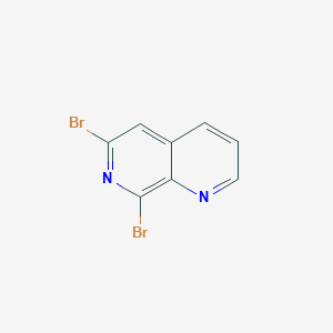 6,8-Dibromo-1,7-naphthyridine
